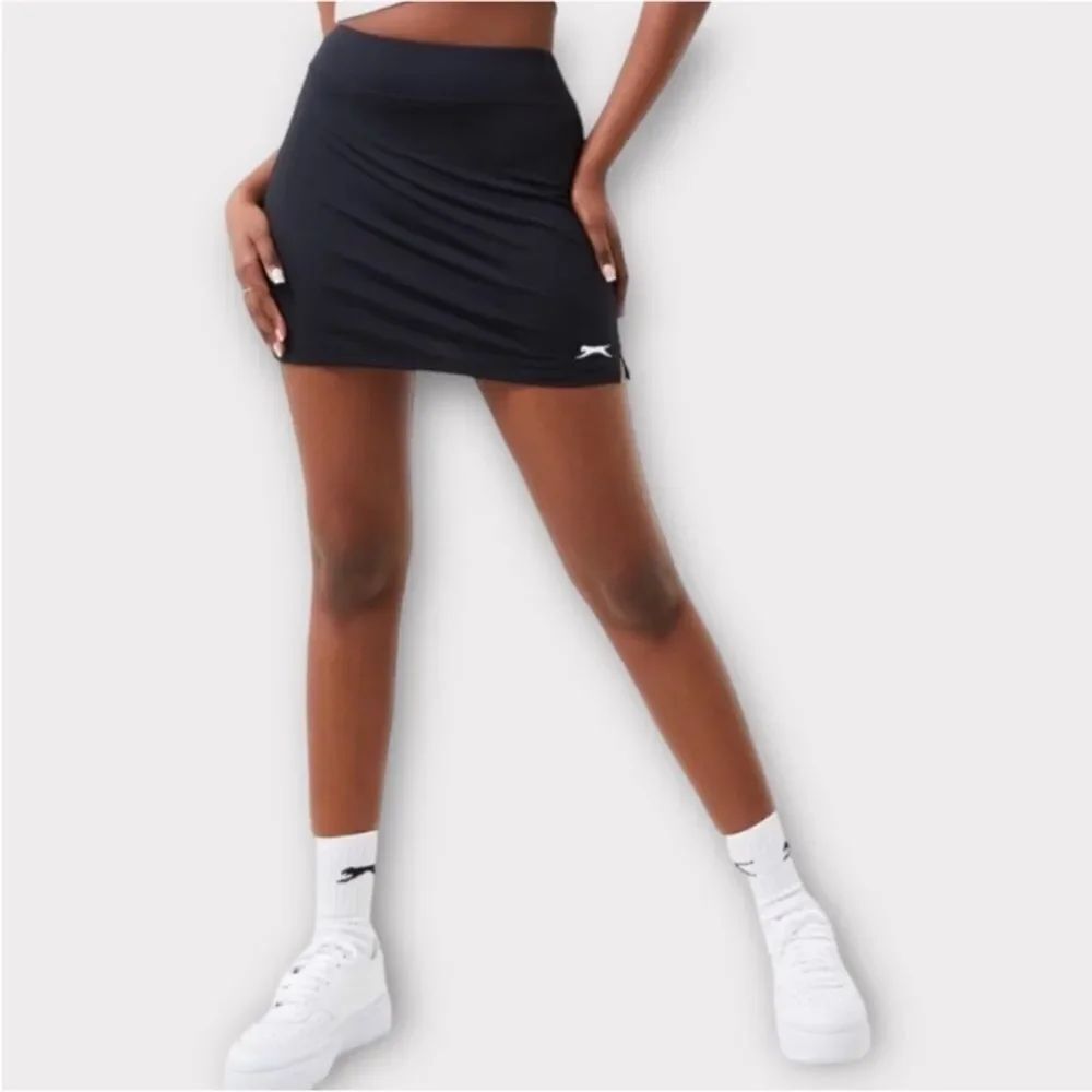 Slazenger Black Athletic Golf Skort Black Size Small